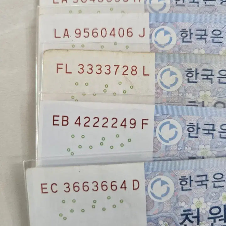 [BUNJANG] Rare 1000 Won Banknote Bundle / 귀한지폐