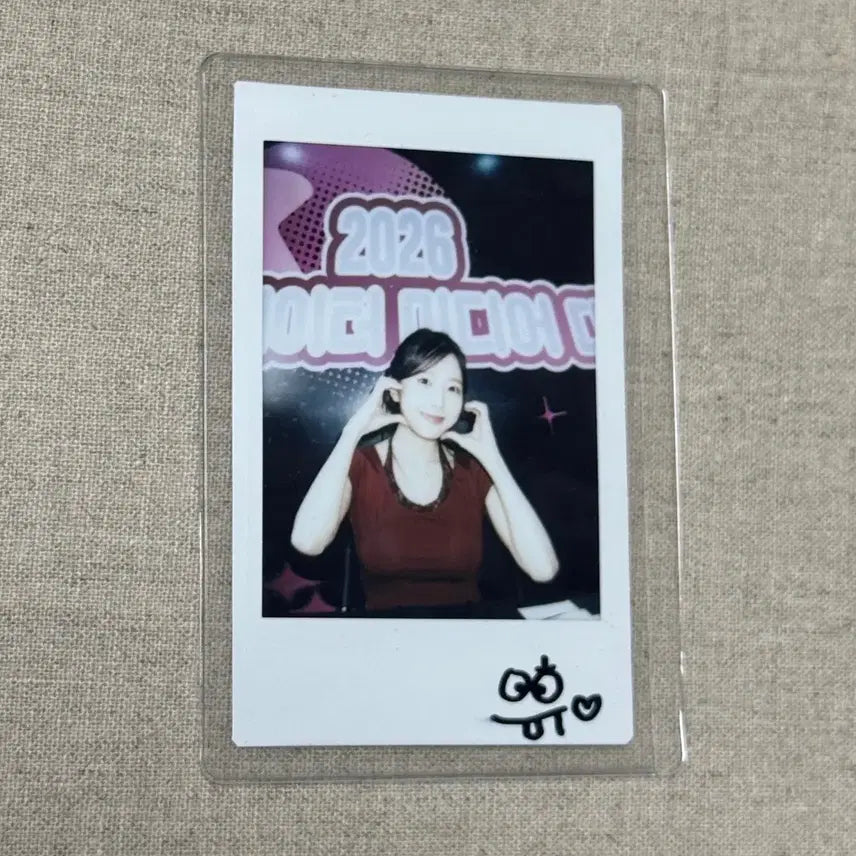 [BUNJANG] Yoohoo Creator Signed Autograph Polaroids / 크리에이터 유후 친필싸인 폴라 260829 싸폴