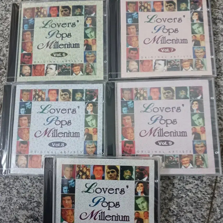 [BUNJANG] Lovers Pops Millennium CD Set (Vol. 6-10) / 러버스 팝스 밀레니엄 CD (Vol. 6-10)새 제품