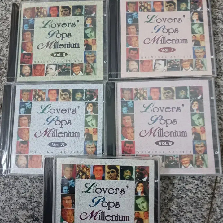 [BUNJANG] Lovers Pops Millennium CD Set (Vol. 6-10) / 러버스 팝스 밀레니엄 CD (Vol. 6-10)새 제품
