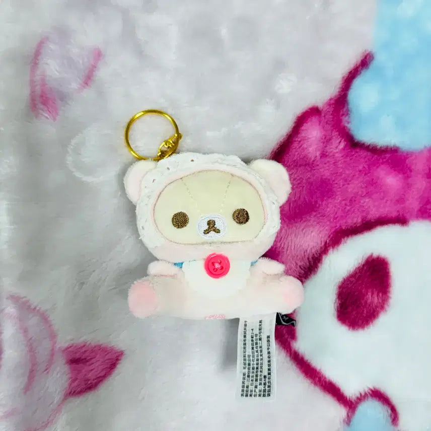 [BUNJANG] Kori Rilakkuma Baby Usausa Random Doll Keychain / 코리락쿠마 베이비 우사우사 랜덤 인형 키링