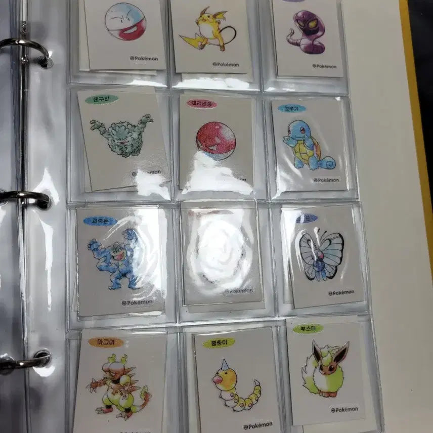 [BUNJANG] Pokemon Art Season 5 Stickers / 포켓몬 아트 시즌5  판매교환