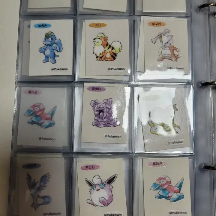 [BUNJANG] Pokemon Art Season 5 Stickers / 포켓몬 아트 시즌5  판매교환