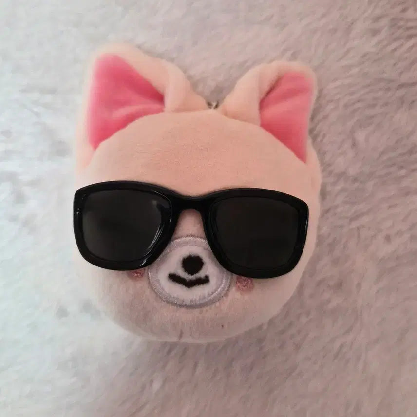 [BUNJANG] SKZOO Japan Run! Run! MD Sunglass Face Keyring FOXYNI / 스키주 일본 런잇 엠디 선글라스 페이스키링 폭시니