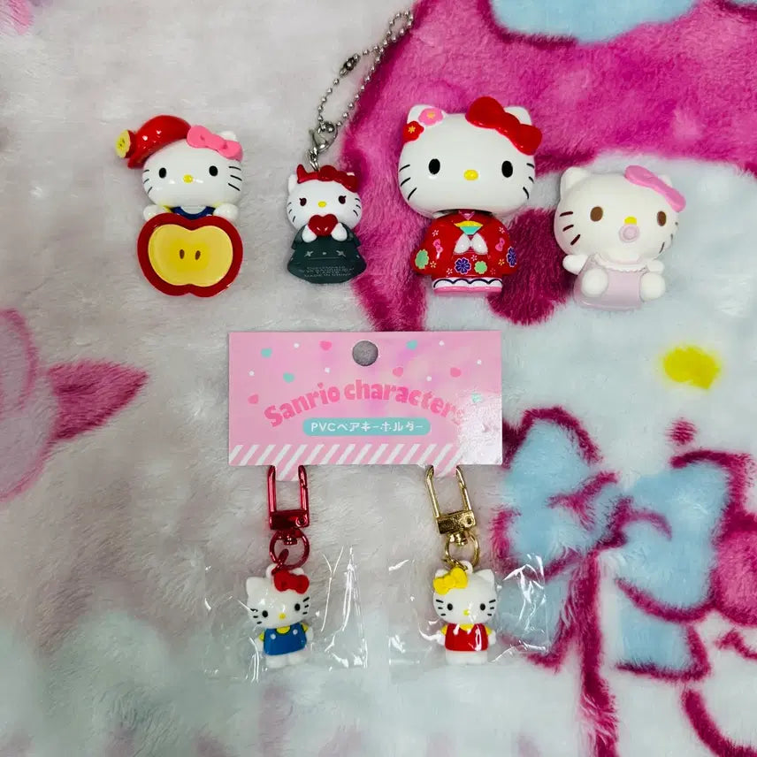 [BUNJANG] Hello Kitty Figure Magnet Set / 헬로키티 피규어 마그넷 일광 세트