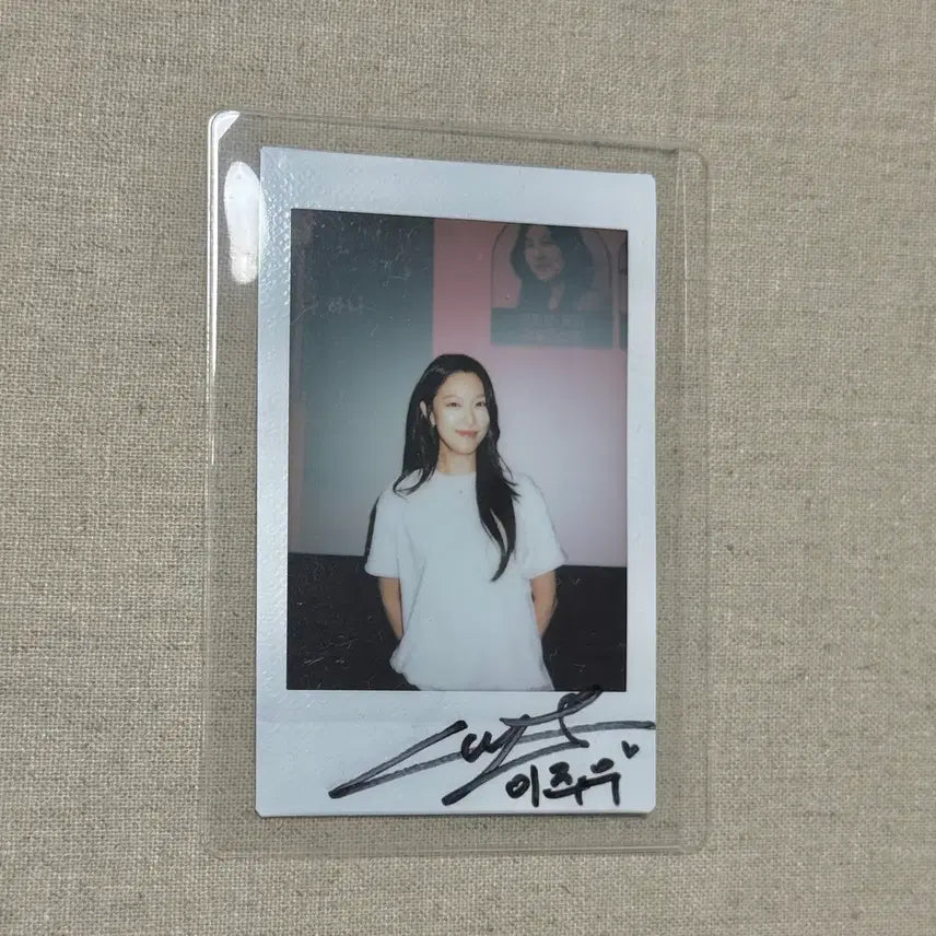 [BUNJANG] Lee Joo-woo Autographed Polaroids / 배우 이주우 친필 싸인 폴라 260826 싸폴