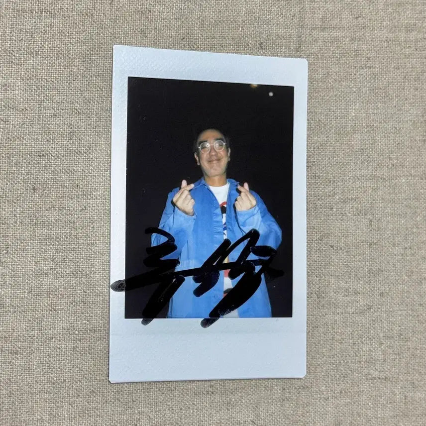 [BUNJANG] Lee Seung-ryong Signed Polaroids / 배우 이승룡 친필 싸인 폴라 260906 싸폴
