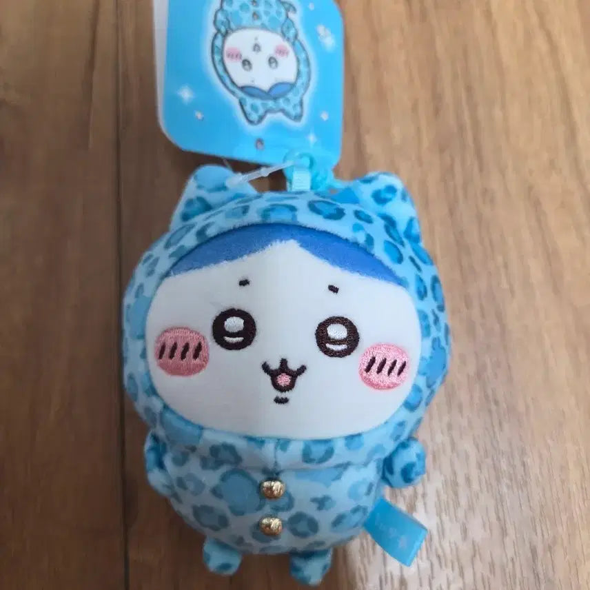 [BUNJANG] Chiikawa Leopard Mascot Hachware / 먼작귀 돈키호테 콜라보 호피마스코트 하치와레