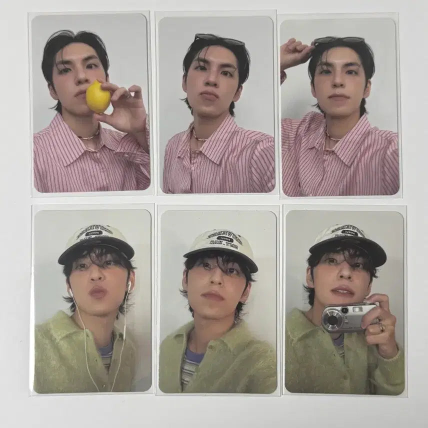 [BUNJANG] Day6 Wonpil Unfiltered Book Pouch Version Photocard Bundle Set / 데이식스 원필 언필터드 북파우치버전 포카 일괄 양도