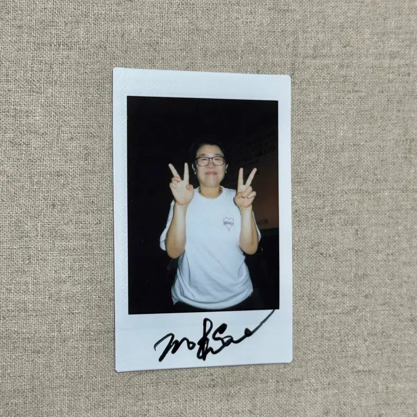 [BUNJANG] Lee Jung Eun Autographed Polaroid / 배우 이정은 친필 싸인 폴라 260906 싸폴