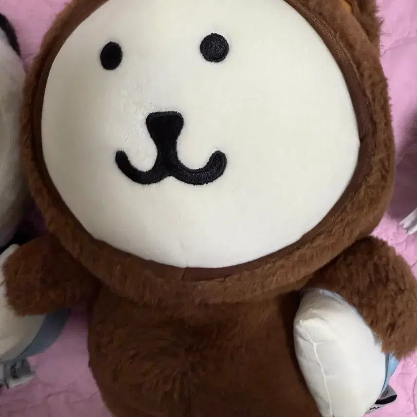 [BUNJANG] B-Plot Nungdamgom Panda/Brown Bear Pillow Plush / 농담곰 비플랏 판다/갈색곰 베개 인형