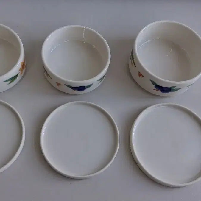 [BUNJANG] Vintage Haenamsa Serving Dish Set (Small/Medium) / 빈티지-행남사 찬기합 소.중  3개(6p)