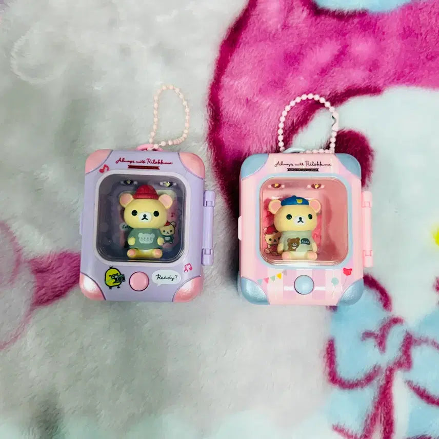 [BUNJANG] Korilakkuma LED Random Figure Keyring Set / 코리락쿠마 LED 랜덤 피규어 키링 세트
