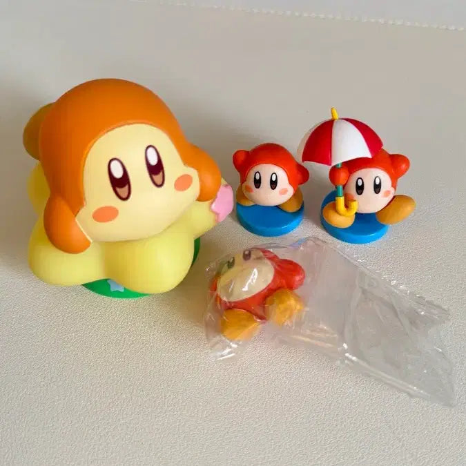 [BUNJANG] Kirby Waddle Dee Figure Set (4 Types) / 별의커비 웨이들디 피규어 4종