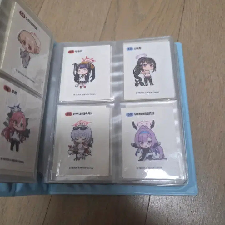 [BUNJANG] Blue Archive Sticker Full Set (Seasons 1-2) / 블루아카이브 띠부씰 1,2탄 전종 일괄판매