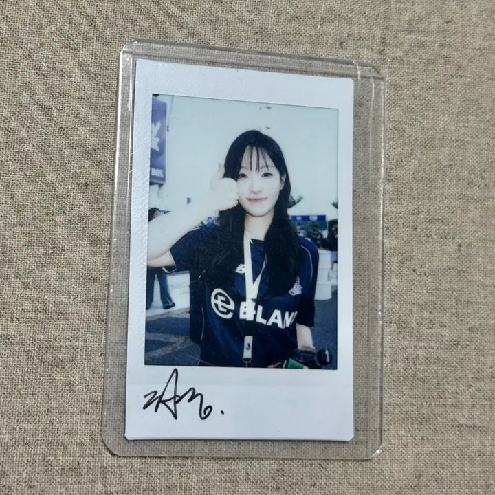 [BUNJANG] Jo Aram Reporter Signed Polaroid / 조아람 리포터 친필 싸인 폴라 260724 싸폴