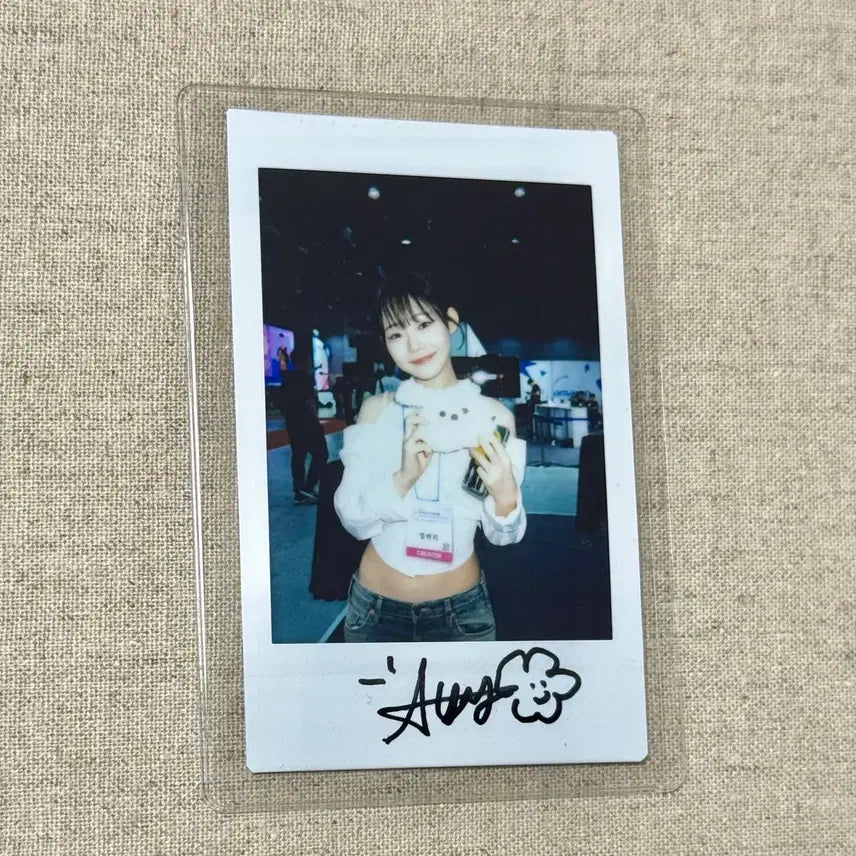 [BUNJANG] Youngberry Autographed Polaroid YouTuber / 영베리 친필싸인 폴라 260828 유튜버