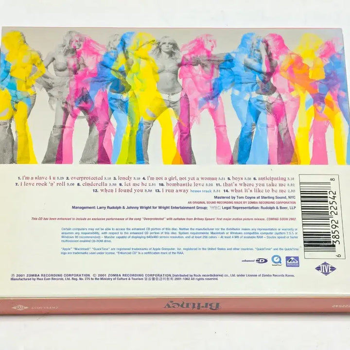 [BUNJANG] Britney Spears Britney 3rd Album CD Paper Outcase First Press / Britney Spears(브리트니 스피어스) - 3집 <Britney> CD (종이 아웃케이스 초반)