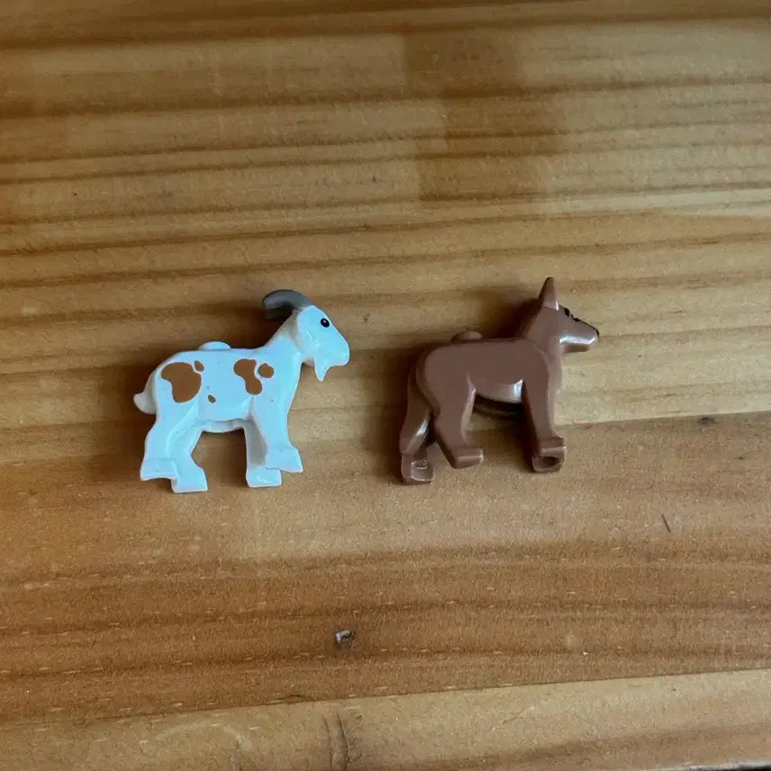 [BUNJANG] LEGO Animal Figures Goat and Dog / 레고 동물 피규어 염소 개