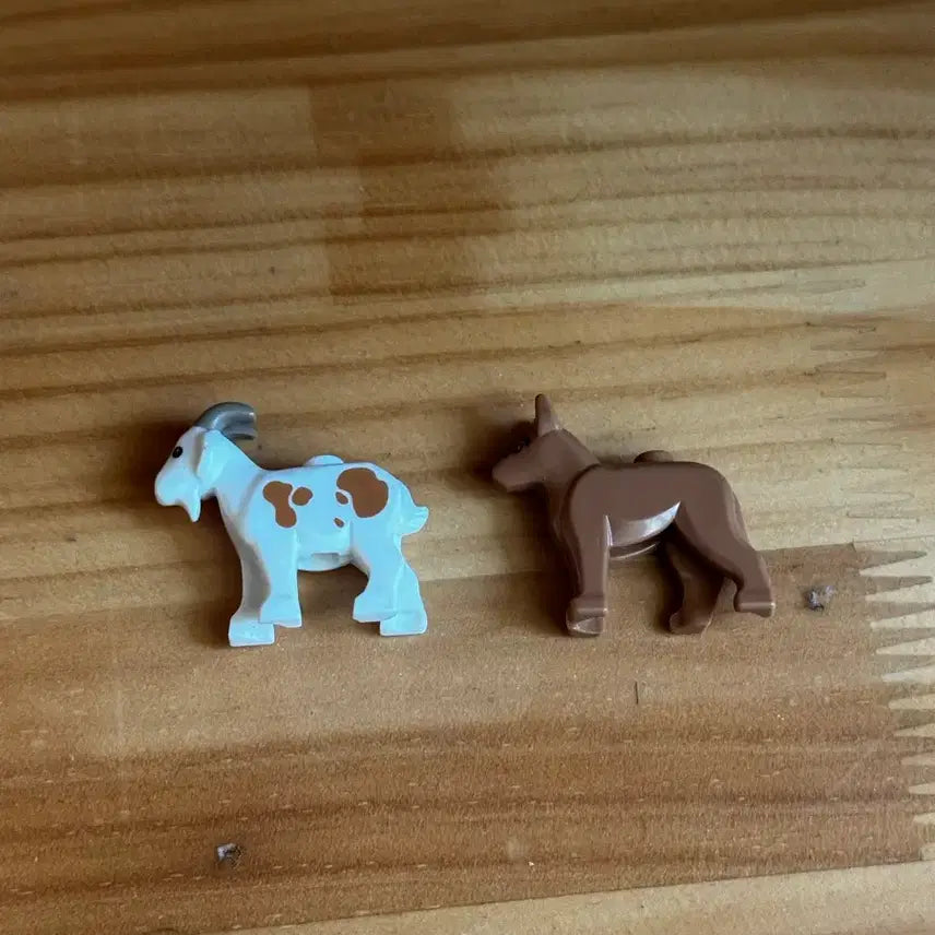 [BUNJANG] LEGO Animal Figures Goat and Dog / 레고 동물 피규어 염소 개