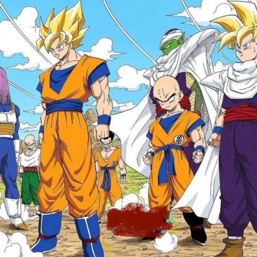 [BUNJANG] League Dragon Ball Cell Games Participants Statue Set / league 리그 드래곤볼 레진월콜 셀게임 참가자
