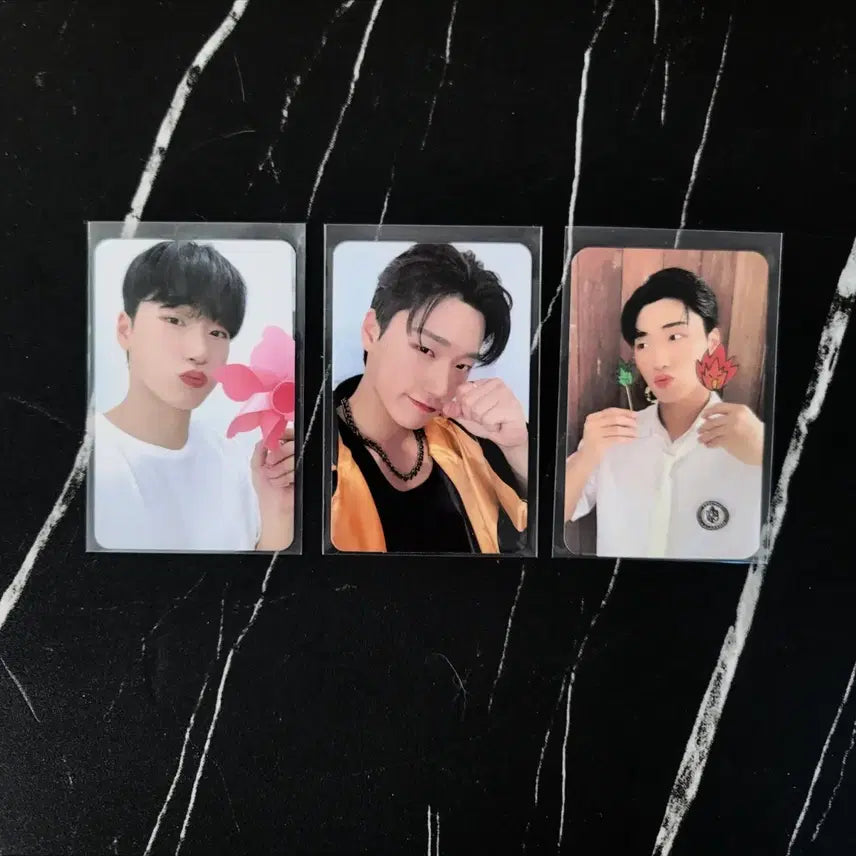 [BUNJANG] ATEEZ Choi San Photocard Set Bundle / [3장일괄] 에이티즈 최산 포카세트