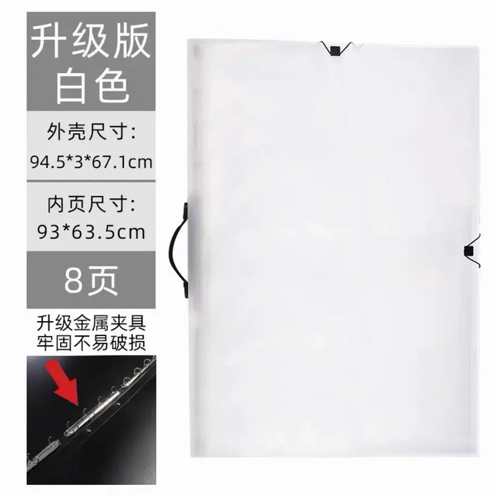 [BUNJANG] SM Bromide Poster Storage File Binder / SM 브로마이드 포스터 보관 파일