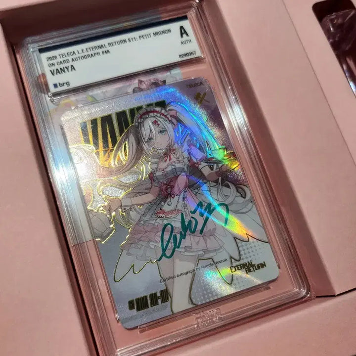 [BUNJANG] Bianca + Vanya Autograph Card Set Eternal Return Onoto / 바냐 + 비앙카 친필 사인 테레카 이터널리턴 온오토 오토그래프 카드