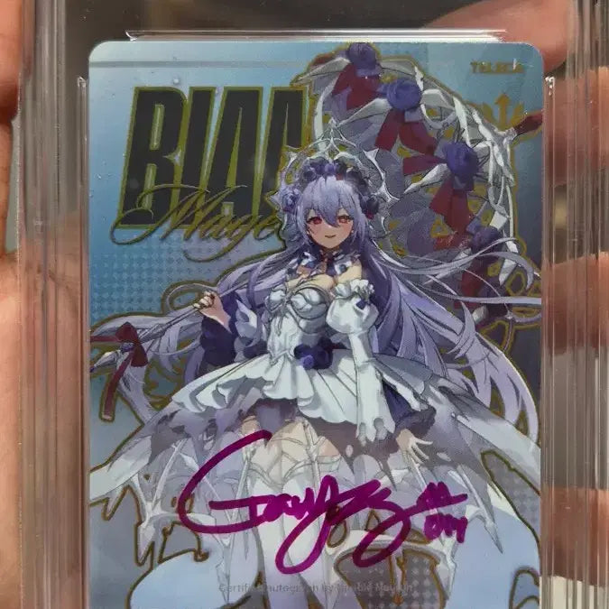 [BUNJANG] Bianca + Vanya Autograph Card Set Eternal Return Onoto / 바냐 + 비앙카 친필 사인 테레카 이터널리턴 온오토 오토그래프 카드