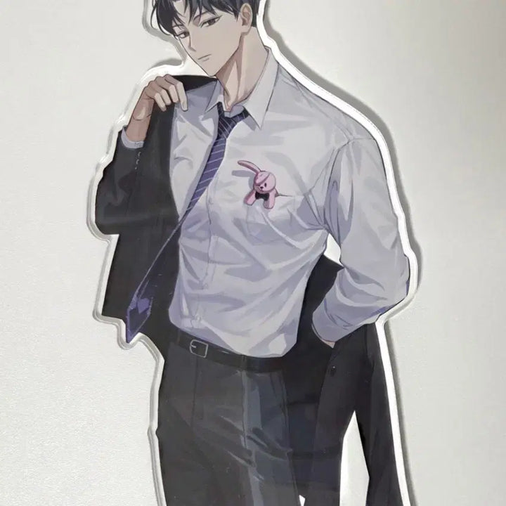 [BUNJANG] Kim Soleum Grape Figure Acrylic Standee / 괴출 괴담출근 김솔음 포도 출근 아크릴 스탠드 무뭉님