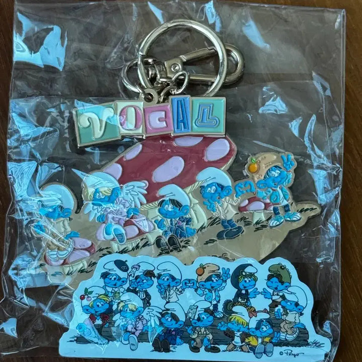 [BUNJANG] SEVENTEEN Vocal Unit x Smurfs Group Keyring / 세븐틴 보컬팀 x 스머프 단체 키링
