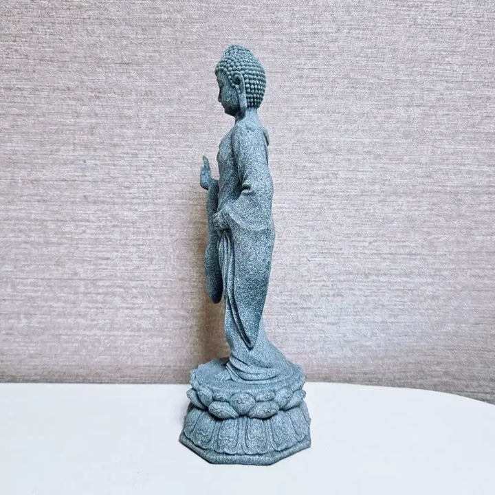 [BUNJANG] Natural Stone Buddhist Statue Interior Decor / 불교 천연 원석 돌 불상 인테리어 장식 현관 침대 벽걸이 선반