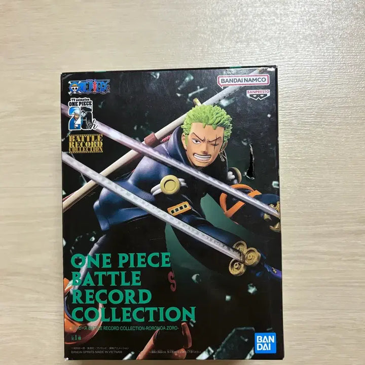 [BUNJANG] Japan Original One Piece Battle Record Collection Roronoa Zoro Figure / 일본정품 원피스 배틀 레코드 컬렉션 로로노아 조로 피규어 새상품