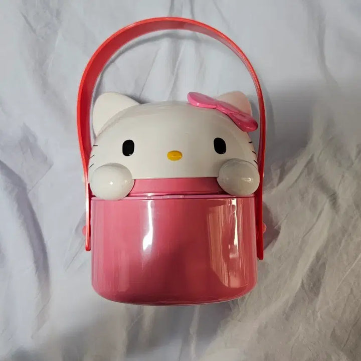 [BUNJANG] Vintage Hello Kitty Lunch Box Container / 고전 키티 도시락통 (보관함)