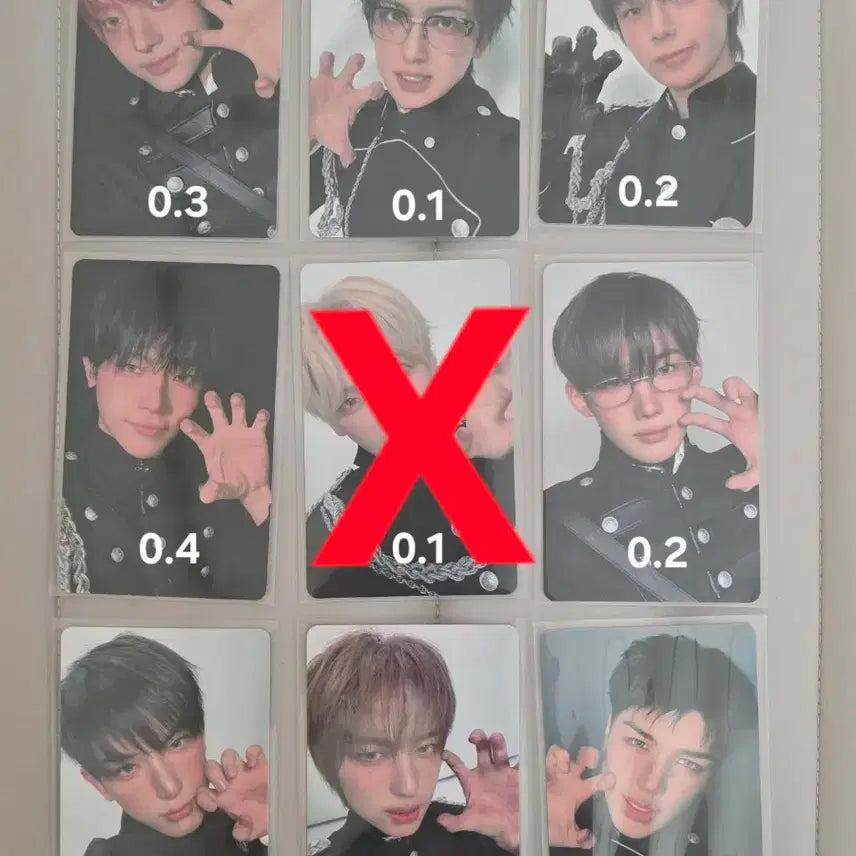 [BUNJANG] &amp;TEAM &amp;TEAM Mark On Me Photocard / 앤팀 &amp;TEAM 포토카드 마크온미 맠온미 위온파이어 위온파 양도 판매
