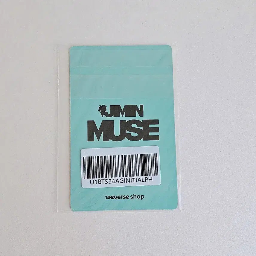 [BUNJANG] BTS Jimin Muse POB Photocard (Sealed) / (미개봉) 지민 뮤즈 특전 포카 방탄 bts poca pc 위버스 앨범
