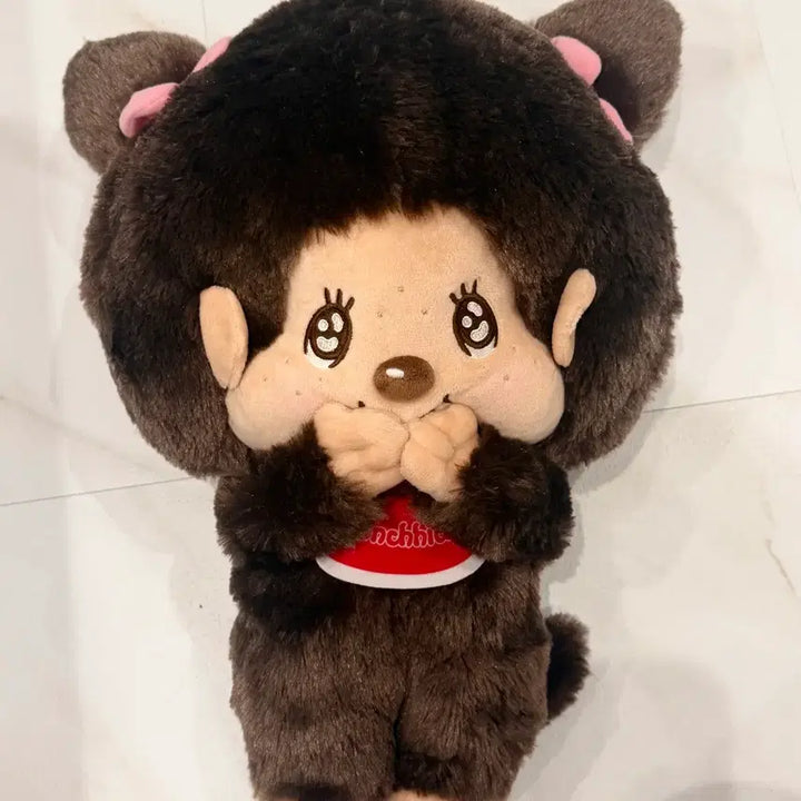 [BUNJANG] Monchhichi Omeme Kirakira BIG Plush / 몬치치 오메메 키라키라 BIG 인형