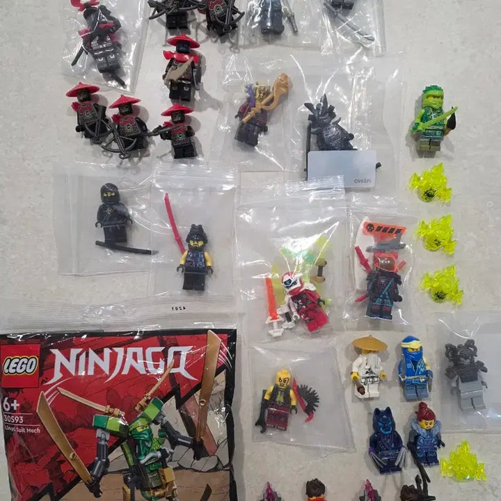 [BUNJANG] LEGO Ninjago Minifigure Bundle Set / 레고 닌자고 미니피규어 일괄 판매1