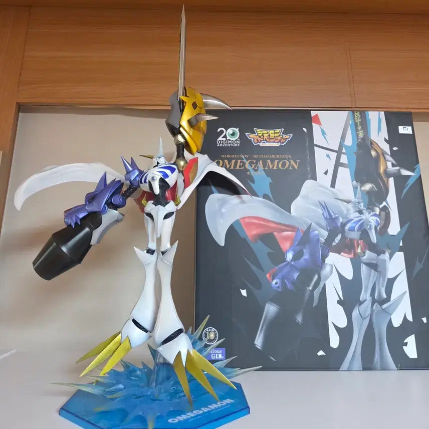 [BUNJANG] Megahouse Digimon Omegamon GEM Figure / 디지몬 오메가몬 GEM 메가하우스 피규어