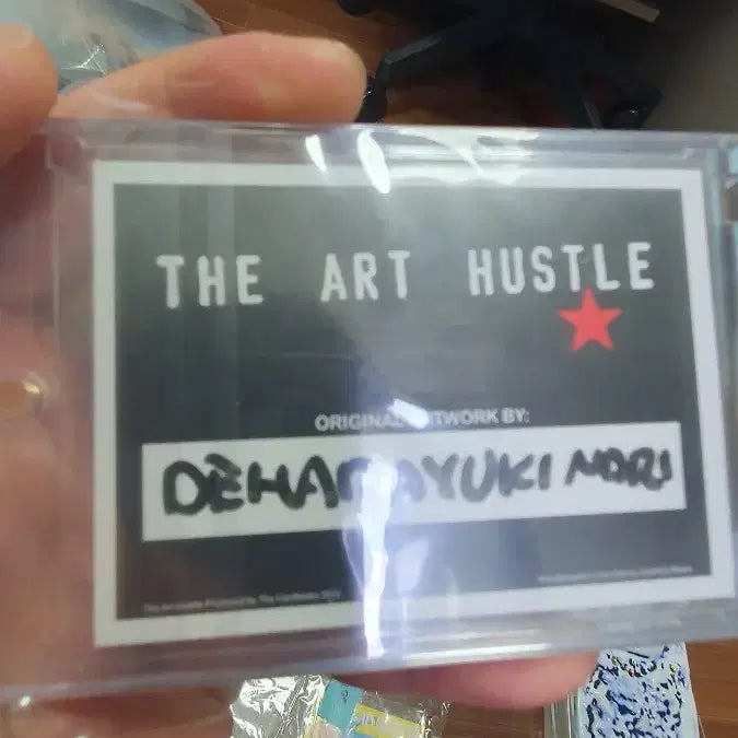 [BUNJANG] Dehara Yukinori Satoshi Sofubi Art Toy with Signed Artwork Card / 아트토이 소프비 데하라 유키노리 사토시, 카드