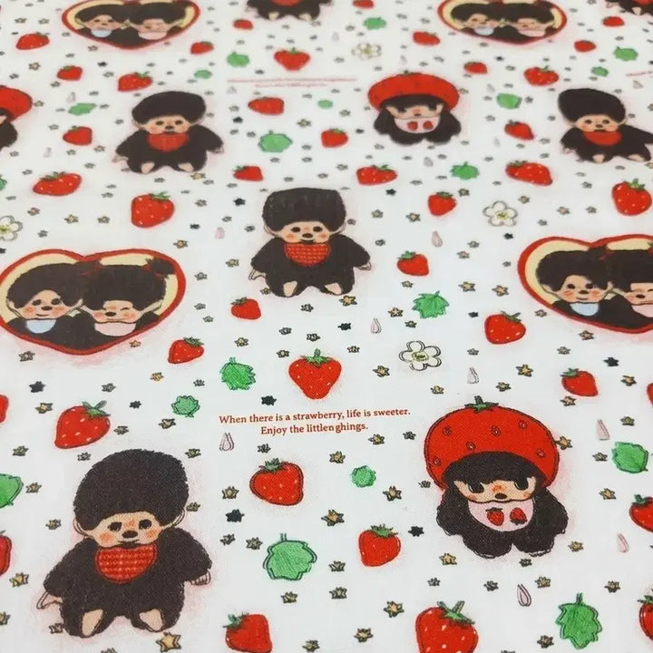 [BUNJANG] Monchhichi Handkerchief / 몬치치 손수건