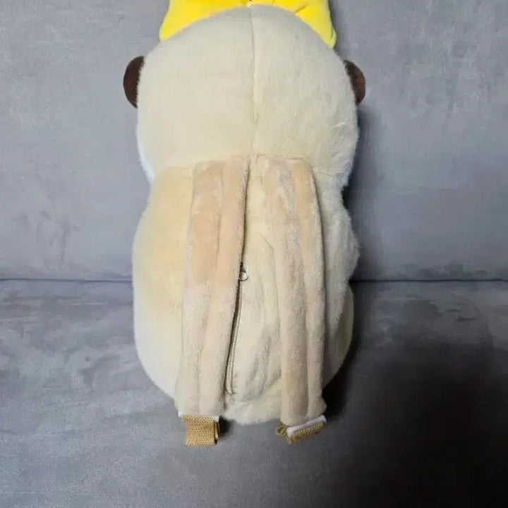 [BUNJANG] Genuine Raccoo Bag Medium Backpack Plush / 정품 꽃 랏코상 백팩 가방 중형 인형