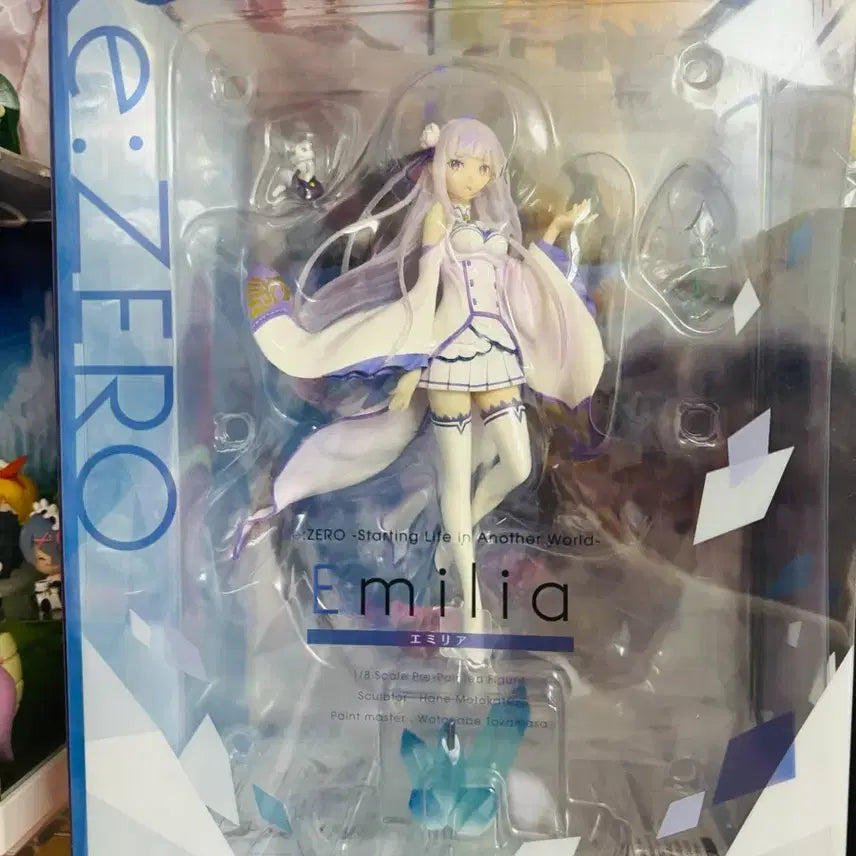 [BUNJANG] AlphaOmega Emilia Re:Zero Figure (Opened) / 개봉품 알파오메가 에밀리아 리제로