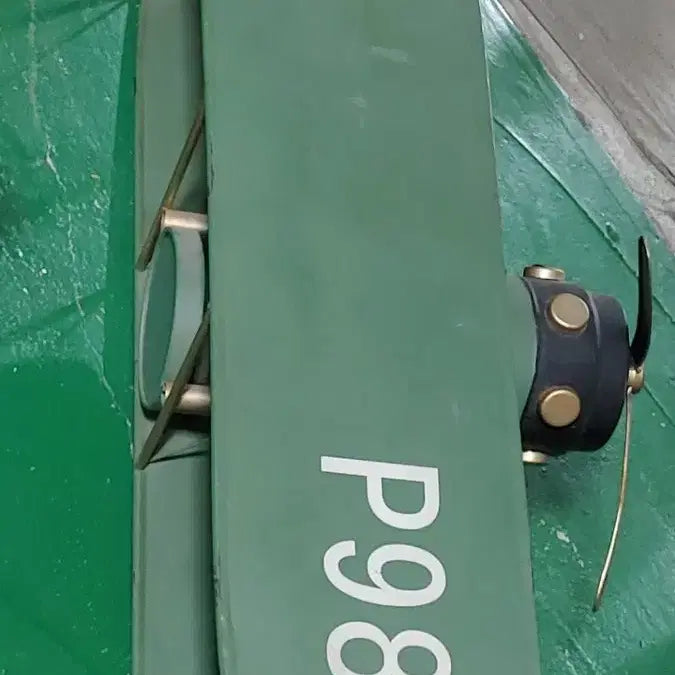 [BUNJANG] Large WWII Wrought Iron Biplane Wall Decor / 대형 2차대전 철재 비행기 ㅡ착불
