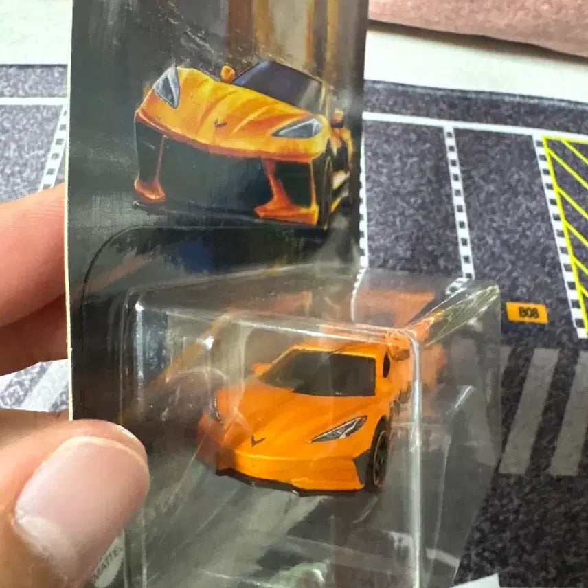 [BUNJANG] Matchbox 70th Anniversary Corvette Trunk Gimmick Unsealed / 매치박스 70주년 콜벳 트렁크 기믹 미개봉
