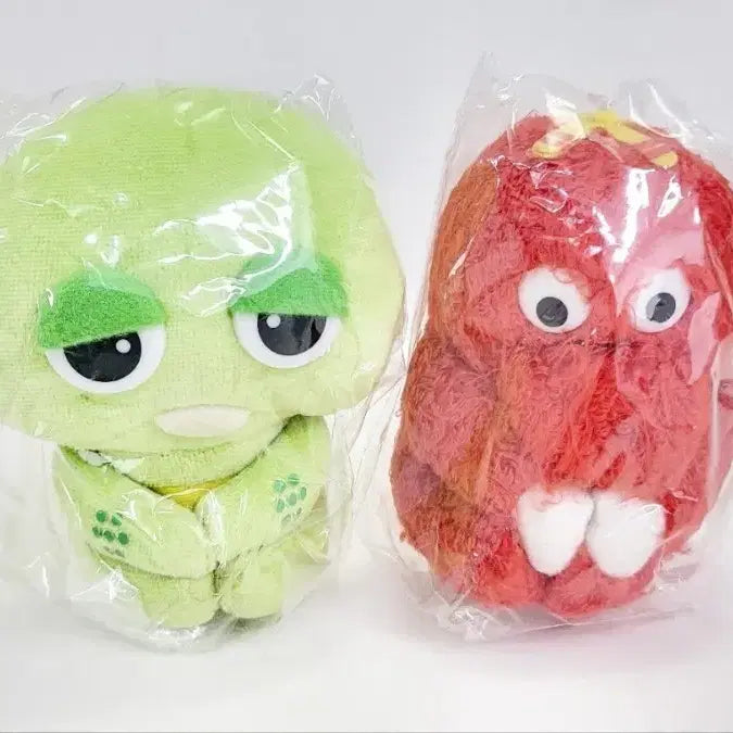 [BUNJANG] Gachapin &amp; Mukku Retro Dolls / 가챠핀과 무크 인형 헤이세이 레트로