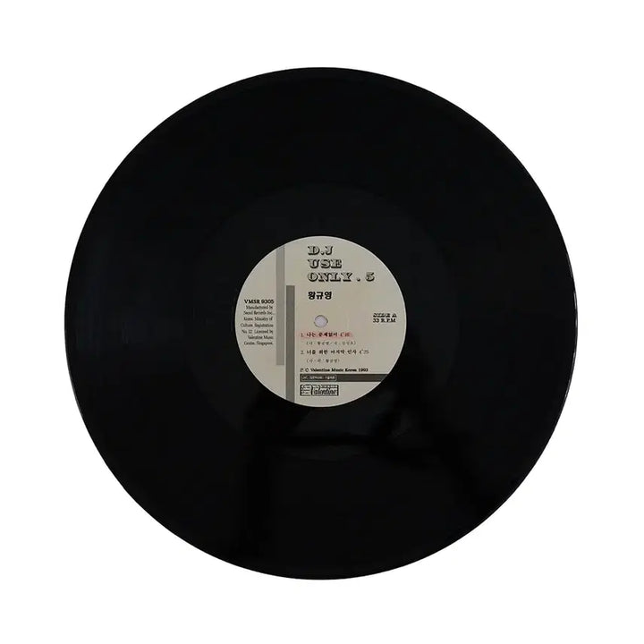 [BUNJANG] Hwang Kyu Young "I Have No Problems" DJ Promo LP / 황규영 나는 문제없어 DJ 홍보용 LP 희귀 디제이 싱글 엘피 음반