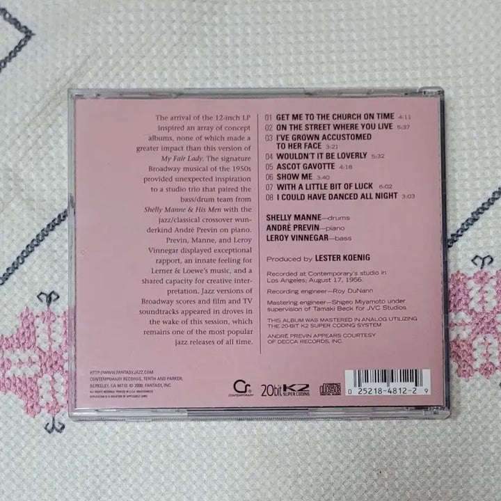 [BUNJANG] Shelley Mann CD (Import) / 셸리 맨 시디 (수입반)