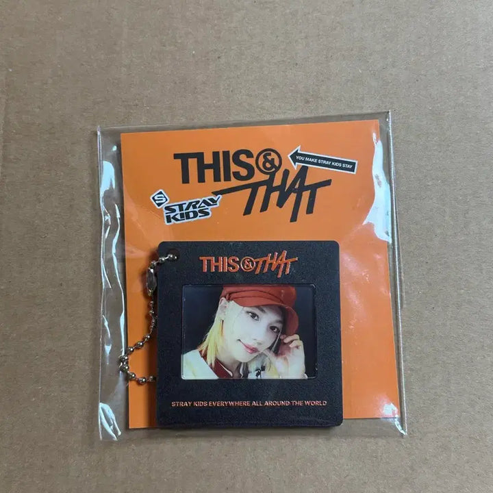 [BUNJANG] Stray Kids Felix "This &amp; That" Photokeyring / 필릭스 디스앤댓 포토키링
