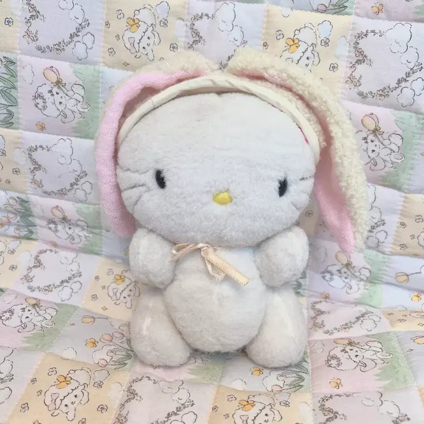 [BUNJANG] Vintage Sanrio Jointed Kitty Doll / 고전 산리오 관절 키티인형 빈티지인형